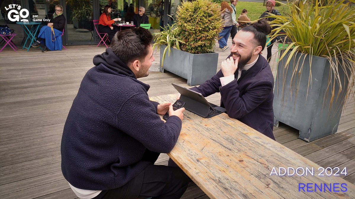 Let’s GO à ADDON ! 🚀🎮

Vendredi dernier, Stéphane Toneghin était à Rennes pour représenter Let’s GO lors de l’édition 2024 du salon ADDON.
L’occasion d’échanger à propos de l’incubateur entre professionnel·le·s et futur·e·s professionnel·le·s du jeu vidéo !
