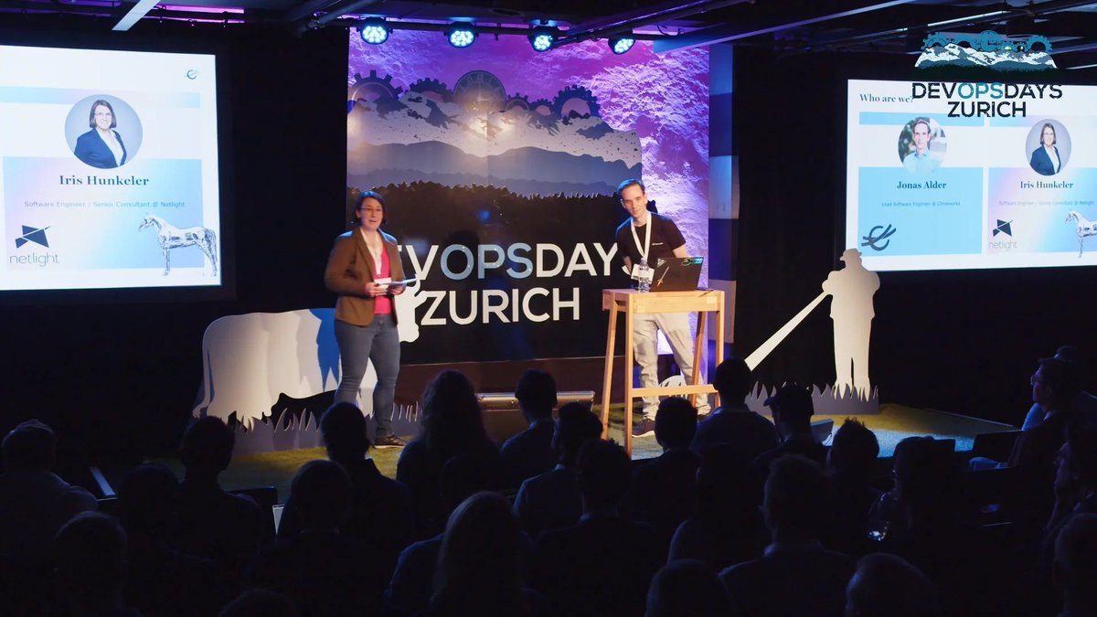 Watch the video of Jonas Alder & Iris Hunkeler at DevOpsDays Zurich 2024, sharing their journey «DevOps at Climeworks - Learning to run with oversized shoes». 🎬 📹 bit.ly/3xUsPYv #DevOpsDaysZH #dodzh #devops #devopsdays #talk