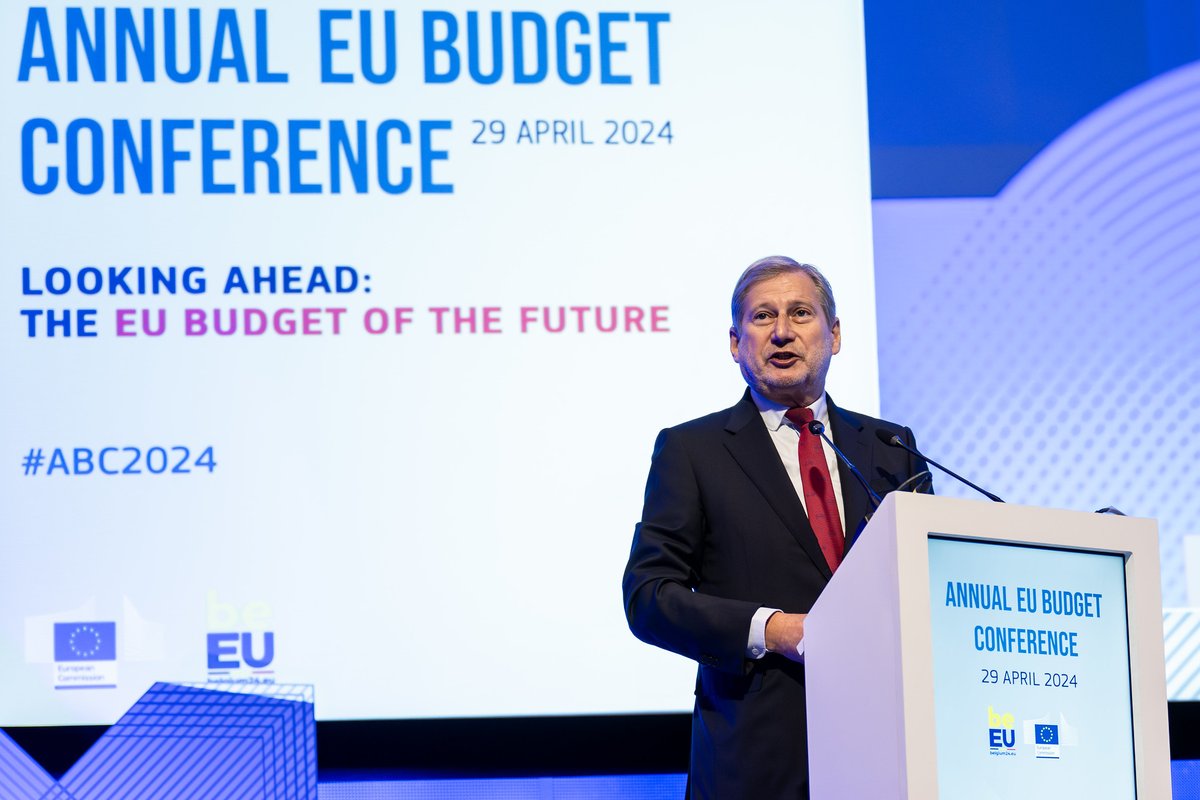 The EU budget helps create jobs, supports projects that improve our health, education, transport and energy infrastructure, improves the security of our borders and helps combat climate change.

Today's Annual EU Budget Conference focuses on the future of the EU budget. #ABC2024