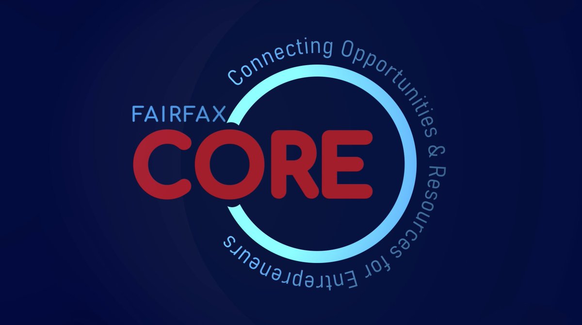 Fairfax CORE connects entrepreneurs and business owners with experts who can help you start and grow your businesses. Visit: bit.ly/3vwZtyy for more information! VIDEO: bit.ly/3J2picV #FairfaxCore #StartupSupport