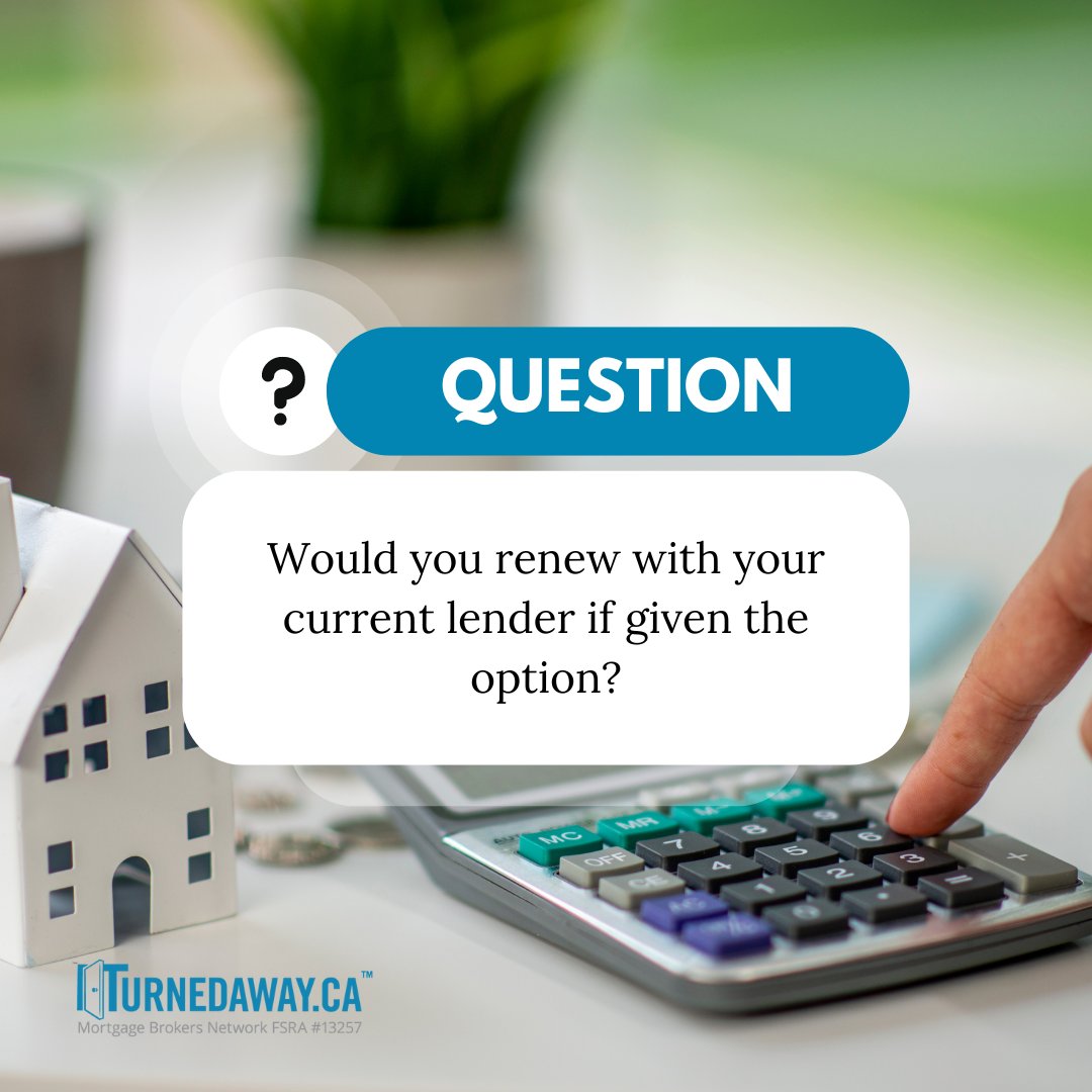 👉 Would you renew with your current lender if given the option? Comment to tell us why or why not. 

#MortgageLender #MortgageLoan #BankMortgage #HomeTrustMerger