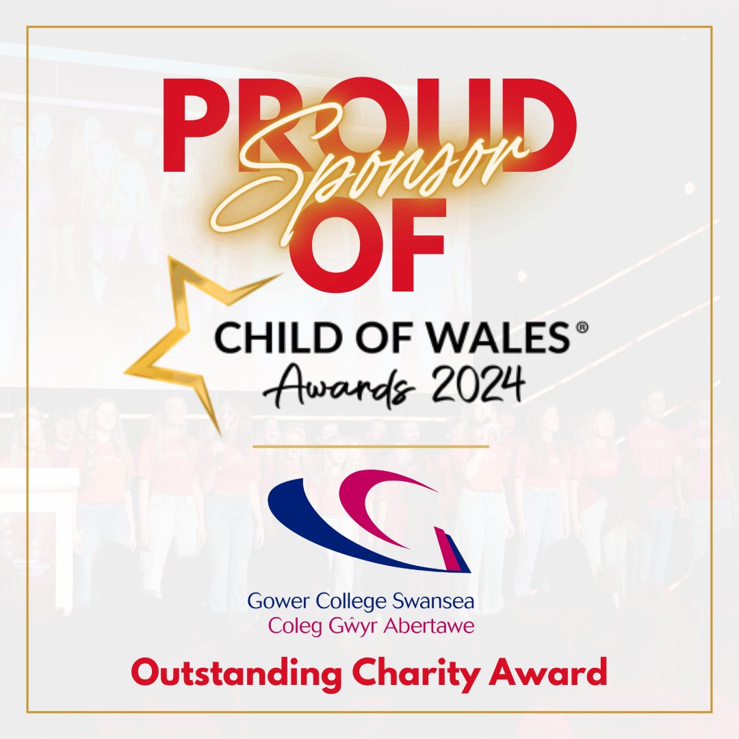 We're thrilled to announce our sponsorship of the @ChildofWales Awards 2024! It's an honour to support the incredible achievements of Wales’s youth. #shinealight #Community #Celebration