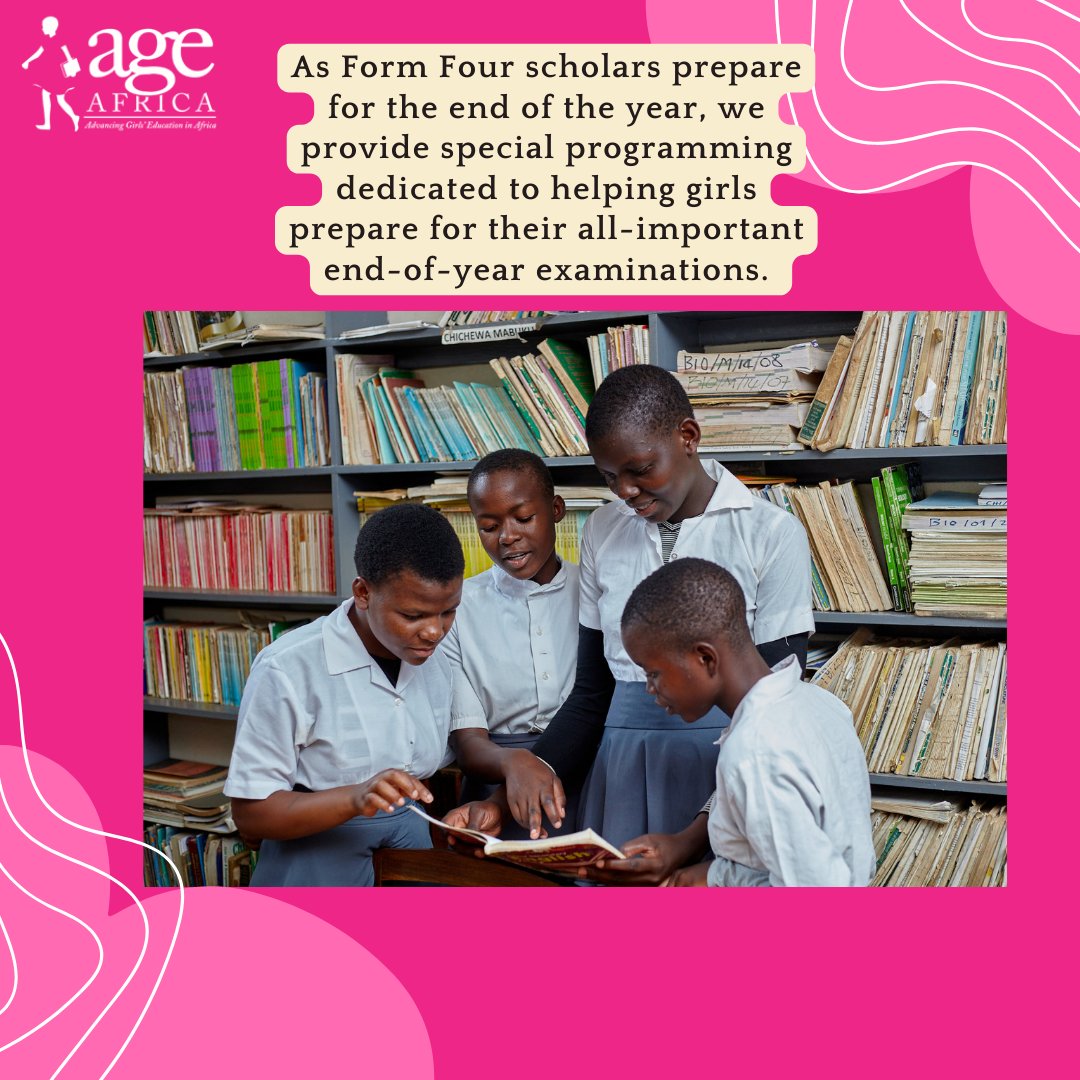 Exciting news from our end! AGE Africa is dedicated to supporting our girls through every challenge and milestone. Every year, we provide special programming aimed at ensuring our students are well-prepared, confident, and ready to excel. ✍️📚 💪❤️ #AGEAfrica
