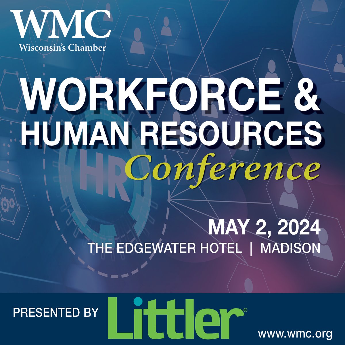 LAST CHANCE: Today is the last day to register to attend our Workforce & HR Conference on Thursday. Join us! wmc.org/events/human-r…