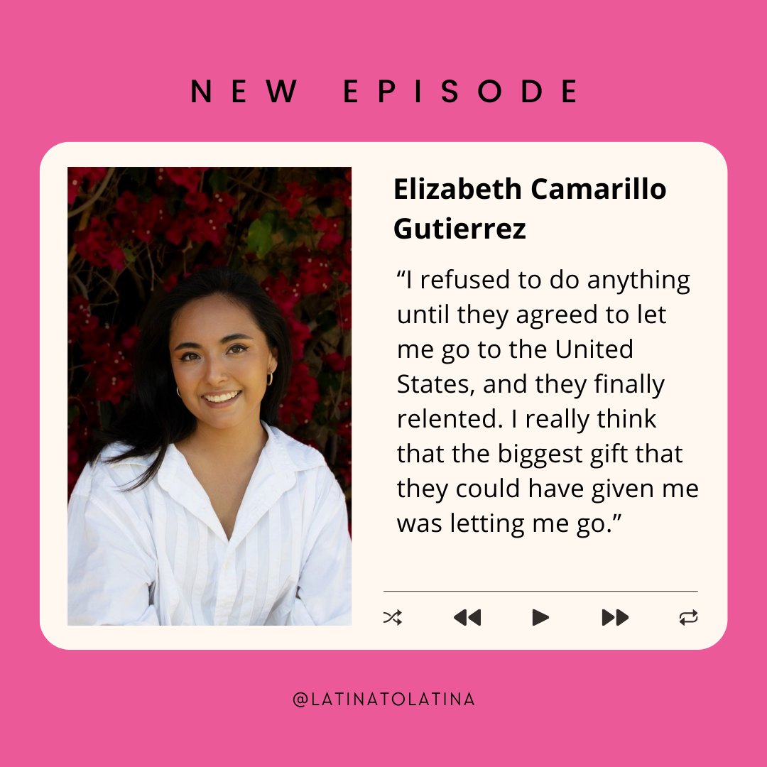 🔆 NEW EPISODE FT. @elicam95 When her parents’ tourists visas expired, and they were no longer allowed entry into the United States, 15 years-old Elizabeth, an American citizen, stayed in Arizona solo. In this episode, she shares her story. 🎙️Listen: ow.ly/f8NP50Q37uY