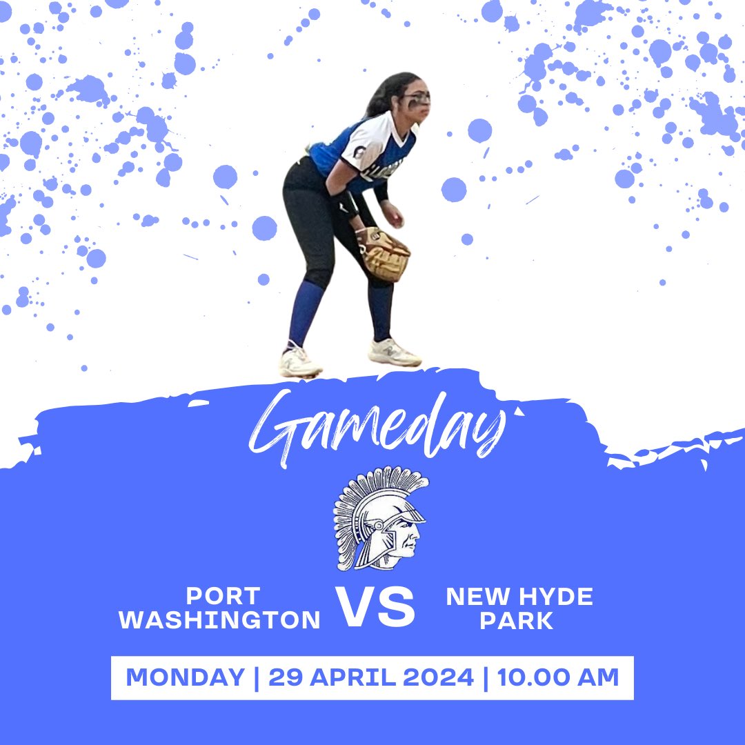 GAMEDAY! Come support our Varsity Softball team as they take on the Port Washington Vikings at 10am. Let’s go Gladiators! ⁦@NHPGladiators⁩