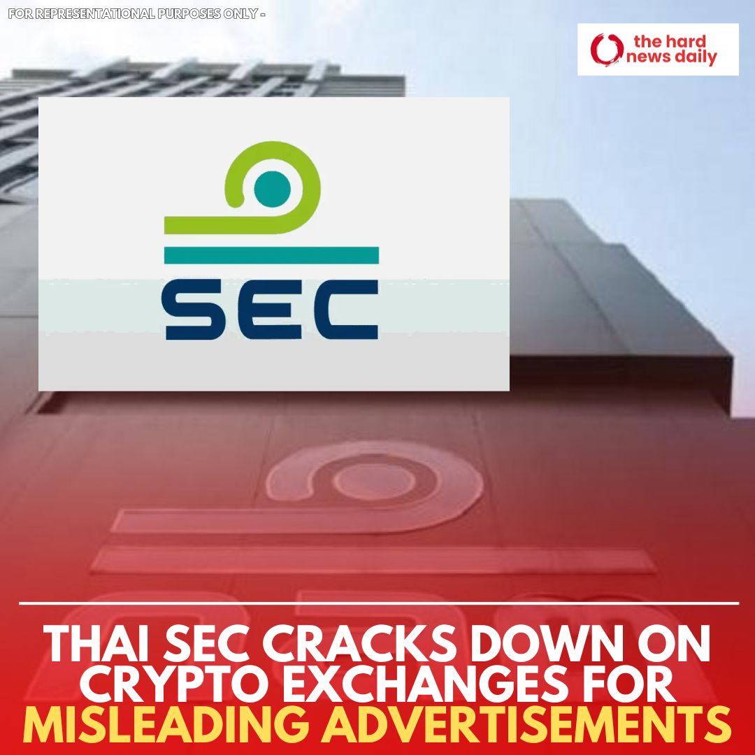 Thailand's SEC issues a stern warning to crypto exchanges, urging them to avoid glamorizing investments and adhere to advertising standards. 

The move aims to protect investors from misleading ads. 

#CryptoRegulation #ThailandSEC #CryptoAds #InvestorProtection #FinancialEthics