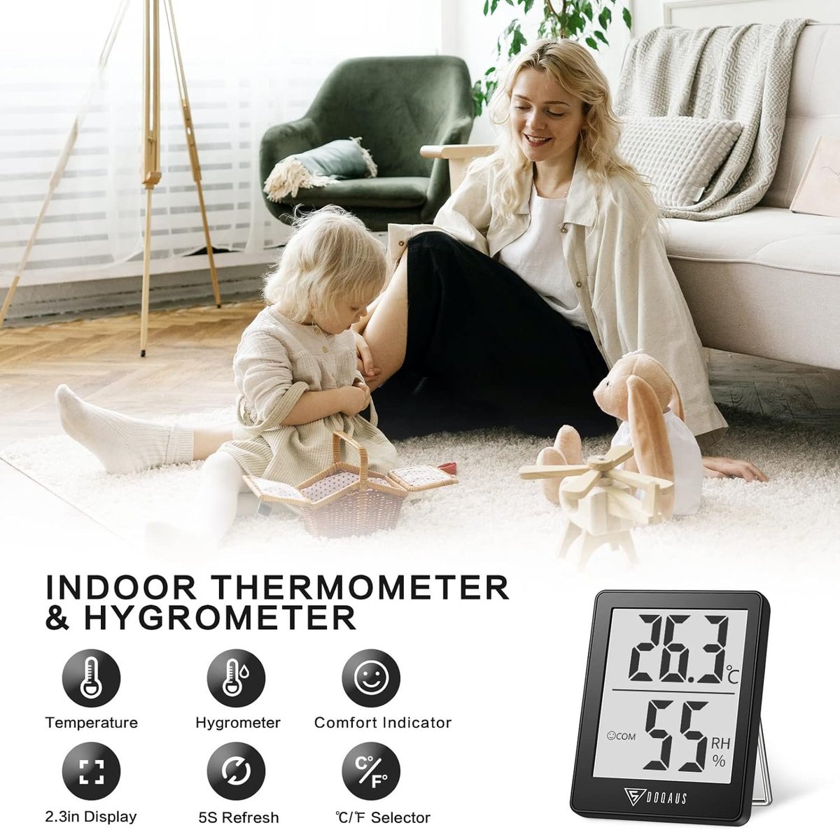 🌡️ DOQAUS Digital Room Thermometer now just £3.19 (was £3.99) on Amazon: stock-checker.com/deals/doqaus-d…