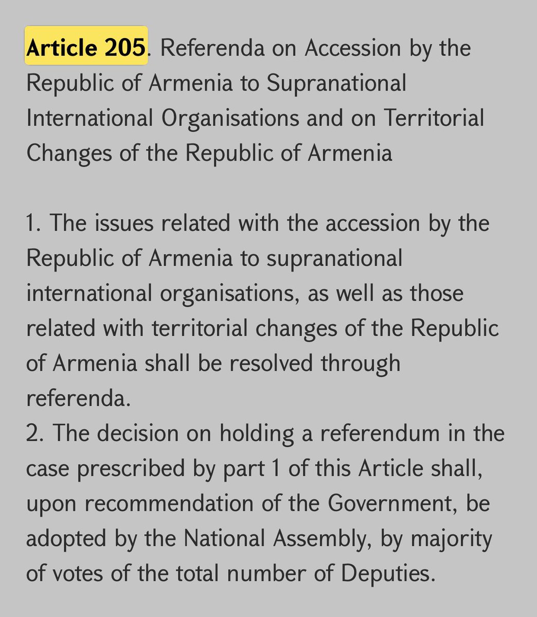 ‼️The border determination process announced by the government of Armenia is not only causing irreparable damage to the security of Armenia and its residents, but also is a violation of the constitution of the Republic of Armenia. Why doesn’t the government hold a referendum,