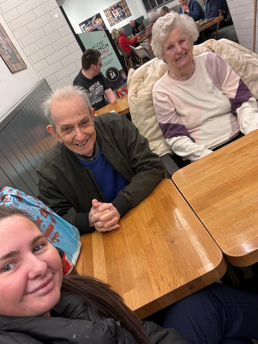 Out for coffee and cake this morning ☕️🍰❤️