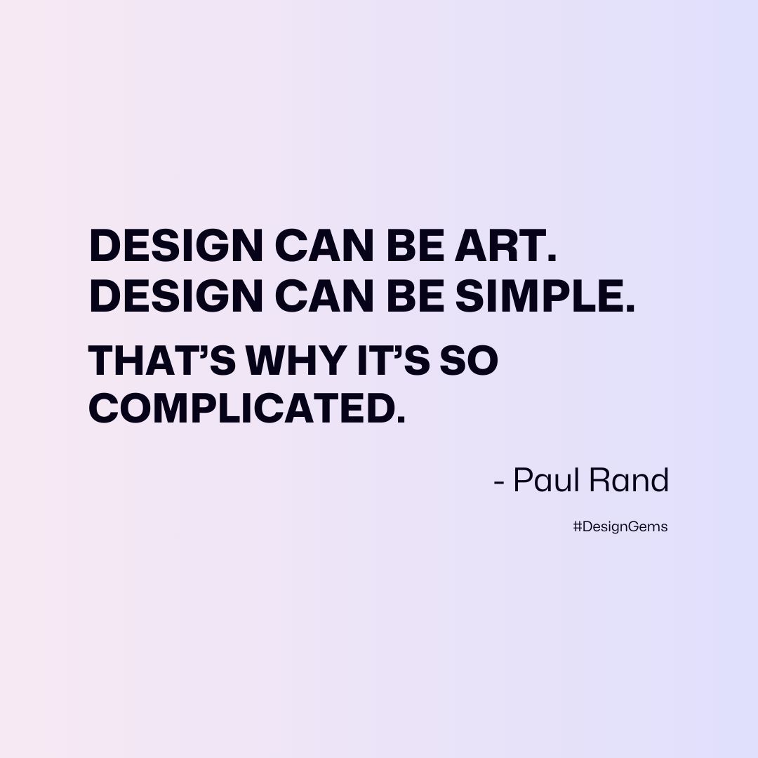 dribbble's tweet image. And that&apos;s why we love it, tbh. Embrace the complexity and see where it takes you. It&apos;s always worth it. 🏀💖

#DesignThinking #PaulRand