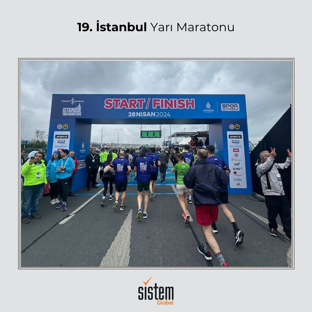 İstanbul’un harikulade güzelliği eşliğinde, 8 bin yıllık tarihe ev sahipliği yapan Tarihi Yarımada parkurunda Sistem Global Koşu Takımı olarak 19. İstanbul Yarı Maratonu'nda #EnHızlıYarı için koştuk. 🏃🏁

#SistemGlobal #koşutakımı #ekip #spor #maraton #yarımaraton