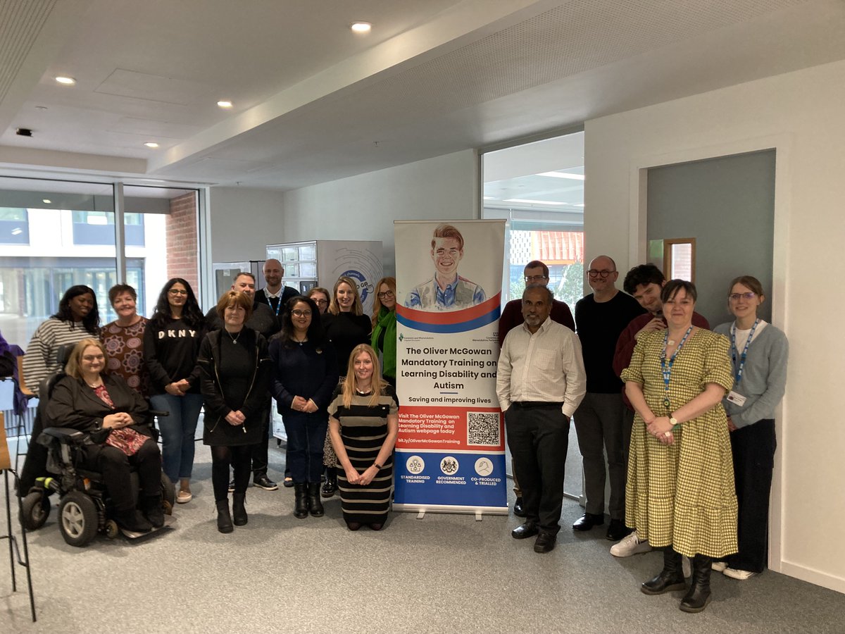 “I would encourage everyone working in health and care to undertake Oliver’s training and put the learning into practice to make a difference for our citizens.”

@nhsmidlands Learning Disabilities, Autism and SEND Team recently completed the Oliver McGowan Mandatory Training 🌟