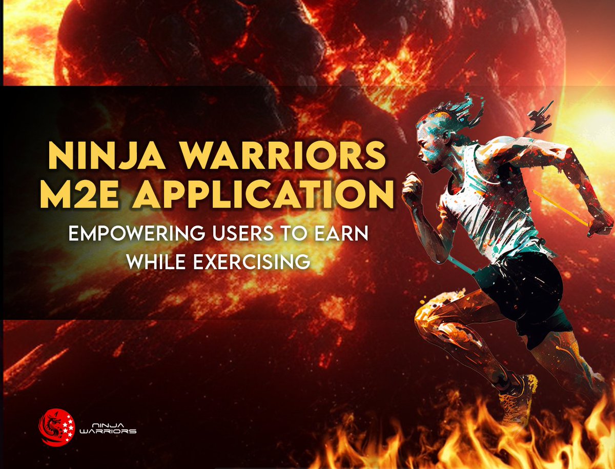 NinjaWChina's tweet photo. 我们的#fitness 应用“NW-FIT”现已在#PlayStore 上线，用户可在锻炼的同时获得免费加密货币。立即下载，将您的健身之旅提升到新的水平🏋️

#NFT #crypto #Fitness #Health #M2E https://t.co/6fUKOxCqUi