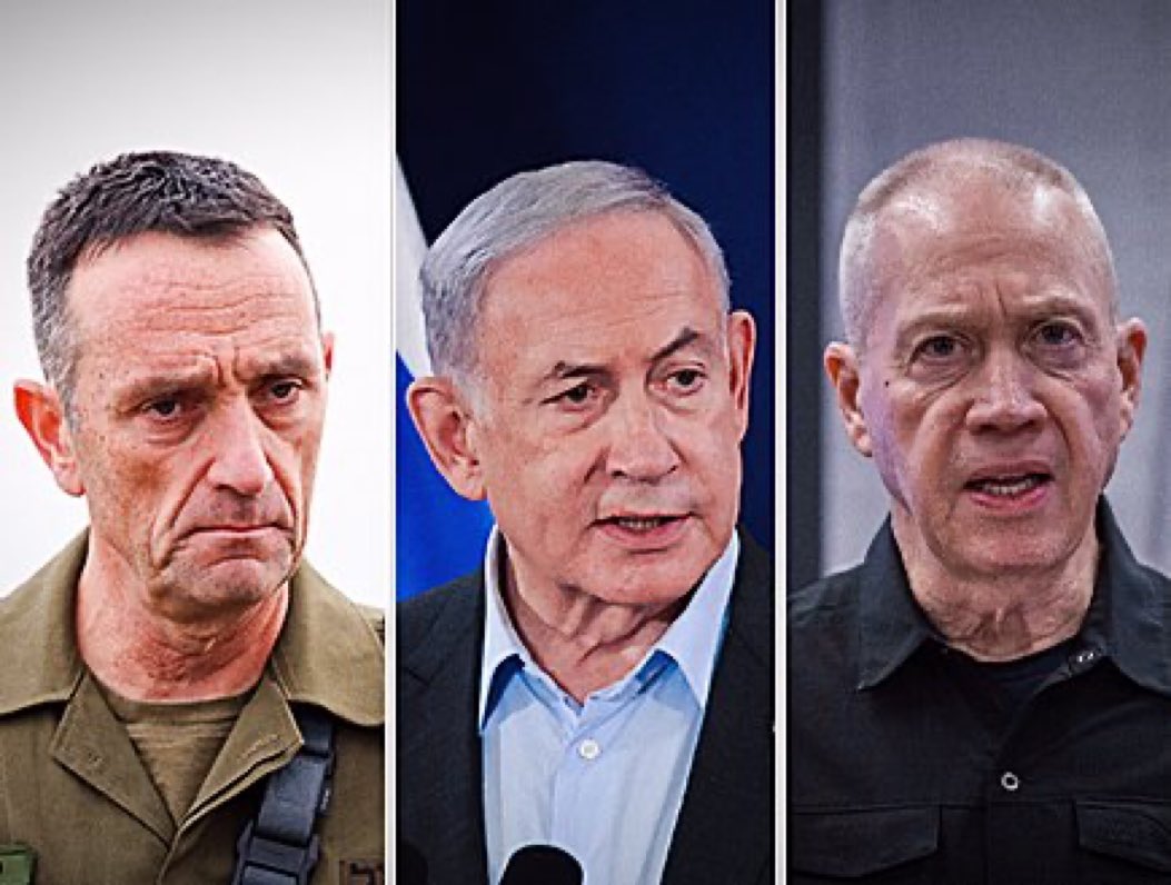 Acil⛔️
 Lahey'den Netanyahu, Gallant ve Levy'ye karşı bu hafta uluslararası tutuklama emirleri hazırlandı - İsrail m12

 Gönderide açıklandığı gibi: İsrail, Lahey'deki Uluslararası Ceza Mahkemesi'nin bu hafta üst düzey siyasi ve güvenlik yetkililerine karşı uluslararası tutuklama