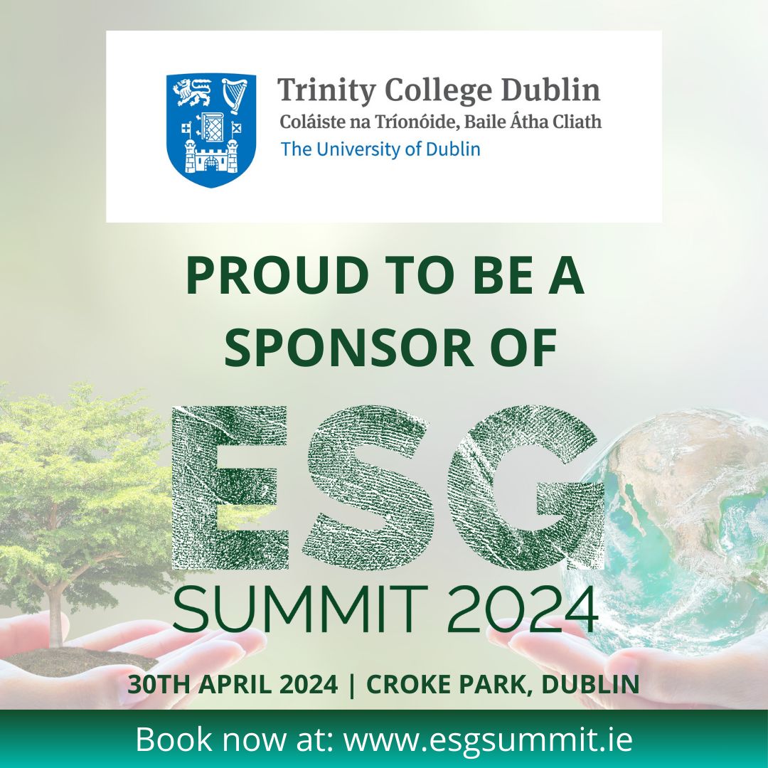 We are looking forward to the @ESGSummit tomorrow. At the fireside chat, Professor @EnvDrJohnG will speak about 'Decarbonisation and the Circular Economy'. Make sure to visit our stand to learn more about the course options to expand your knowledge in sustainability. #ESGSummit24