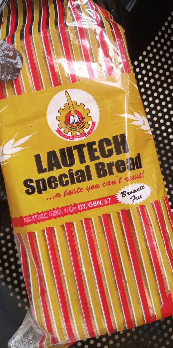 #Lautech Bread is the Best on a hot Monday Afternoon. 

#lautech