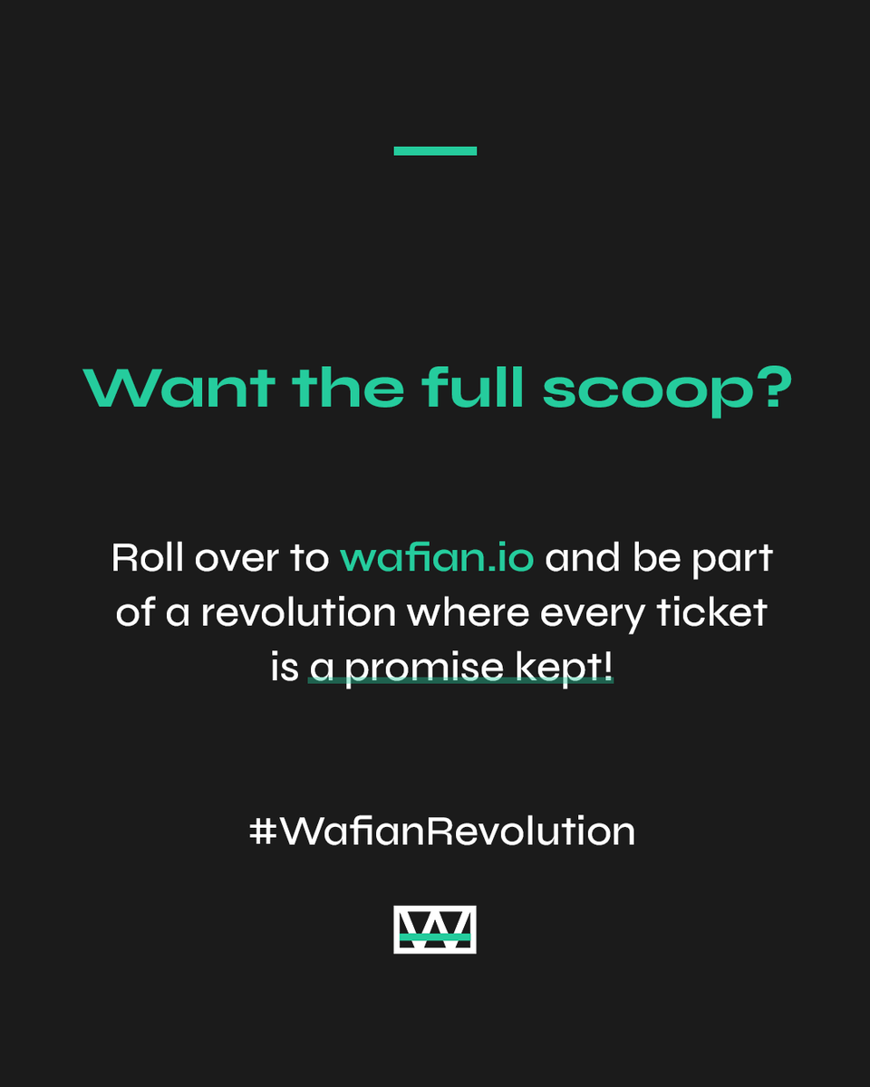 Join us as Milos Milic, CEO of Wafian, takes us behind the scenes of revolutionizing the live event industry. 🚀

👉 We’ve captured some of the most impactful moments in a quick carousel. Full interview available on our website 🔗wafian.io/interview-milo…!

#WafianRevolution