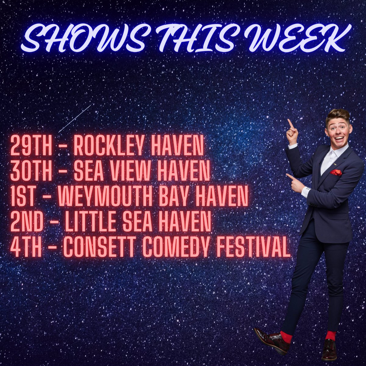 Shows this week ! ! 

Let’s go !! 
<a href="/GOWROFFICIAL/">The Grand Order of Water Rats</a>