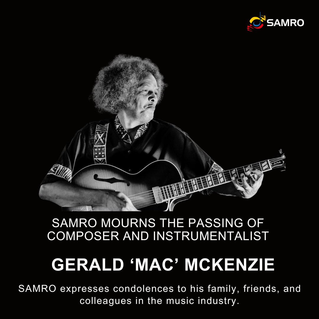 SAMRO is saddened by the passing of composer and instrumentalist, Gerald 'Mac' McKenzie. Having been active in the music industry since the 1970s, McKenzie was best known for blending Khoi-San and Classical Music in his 'Goema Symphony', which narrated Cape Town's history. We…