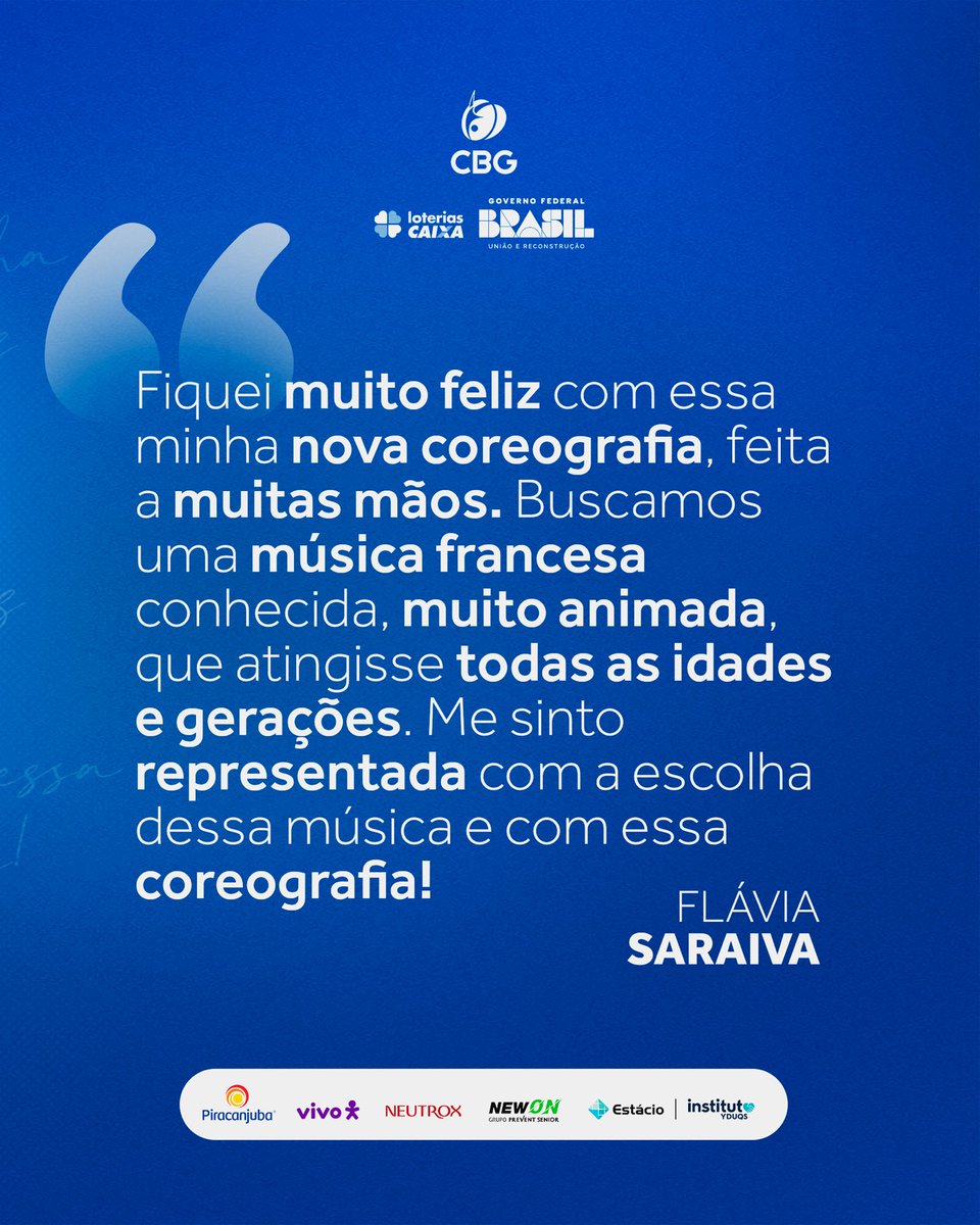 No último mês a nossa Flavinha Saraiva colocou no mundo a sua nova coreografia de solo, ao som de uma versão eletrônica do tradicional ritmo francês CanCan! 💃🏻🎶
A série, que rendeu à Flavinha a medalha de ouro 🥇 na final de solo do Troféu Jesolo, simplesmente deixou o público…