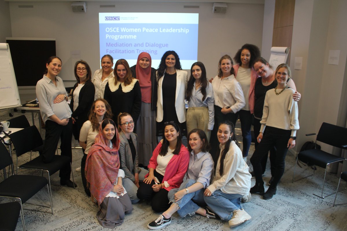 🇦🇹 On April 22-25, our researcher, @GulkhanimMammad Mammadova visited Austria to participate in the networking meeting held within the framework of the @OSCE Women Peace Leadership program. ⬇️