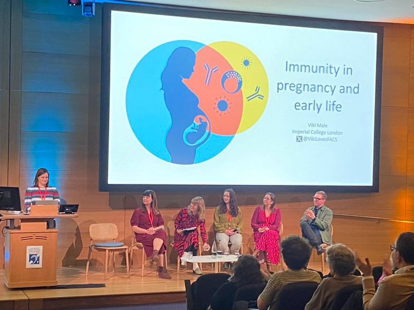 Happy #DayofImmunology 2024! I was blown away by the amazing questions from the audience at our panel event @TheCrick on immunity in pregnancy and early life. @IMPRINT_network