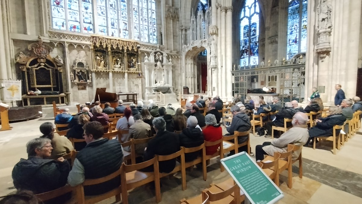 A few images from the inaugural Festival of Faith & Music, hosted by @RSCMCentre & @ChurchTimes in York over the weekend. Speakers included Hugh Morris, director of the RSCM, Archbishop of York @CottrellStephen, @RoxannaPanufnik & @JoForbesLE, who also performed at the event…