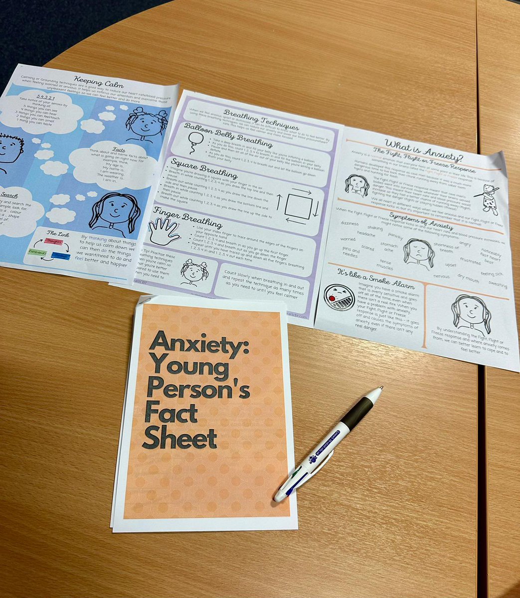 Off to a great start this week….work around anxiety , recognising the triggers and looking at different coping strategies on a one to one with a young person today.
#anxiety #triggers #copingstrategies #youngpeople #secondaryschool