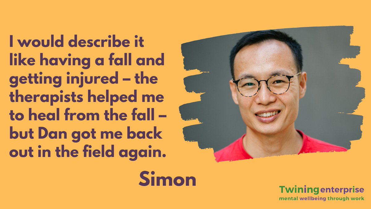 Simon had experienced a difficult time with a previous employer, leaving him with #anxiety.  His GP recommended NHS #TalkingTherapies & Twining Enterprise, to support with #employment.
You can read his success story here…
twiningenterprise.org.uk/mental_health_…
