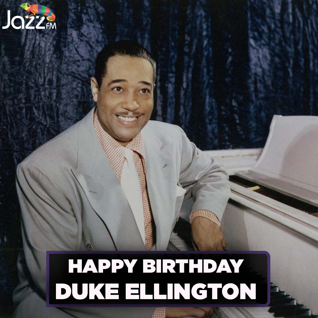 Today marks what would be the 125th birthday of Duke Ellington! 🎈 

Ellington redefined big-band jazz, composing thousands of scores and leading his orchestra for over 50 years. His unparalleled talent and distinct sound continue to influence musicians worldwide 🎉

| #JazzFM