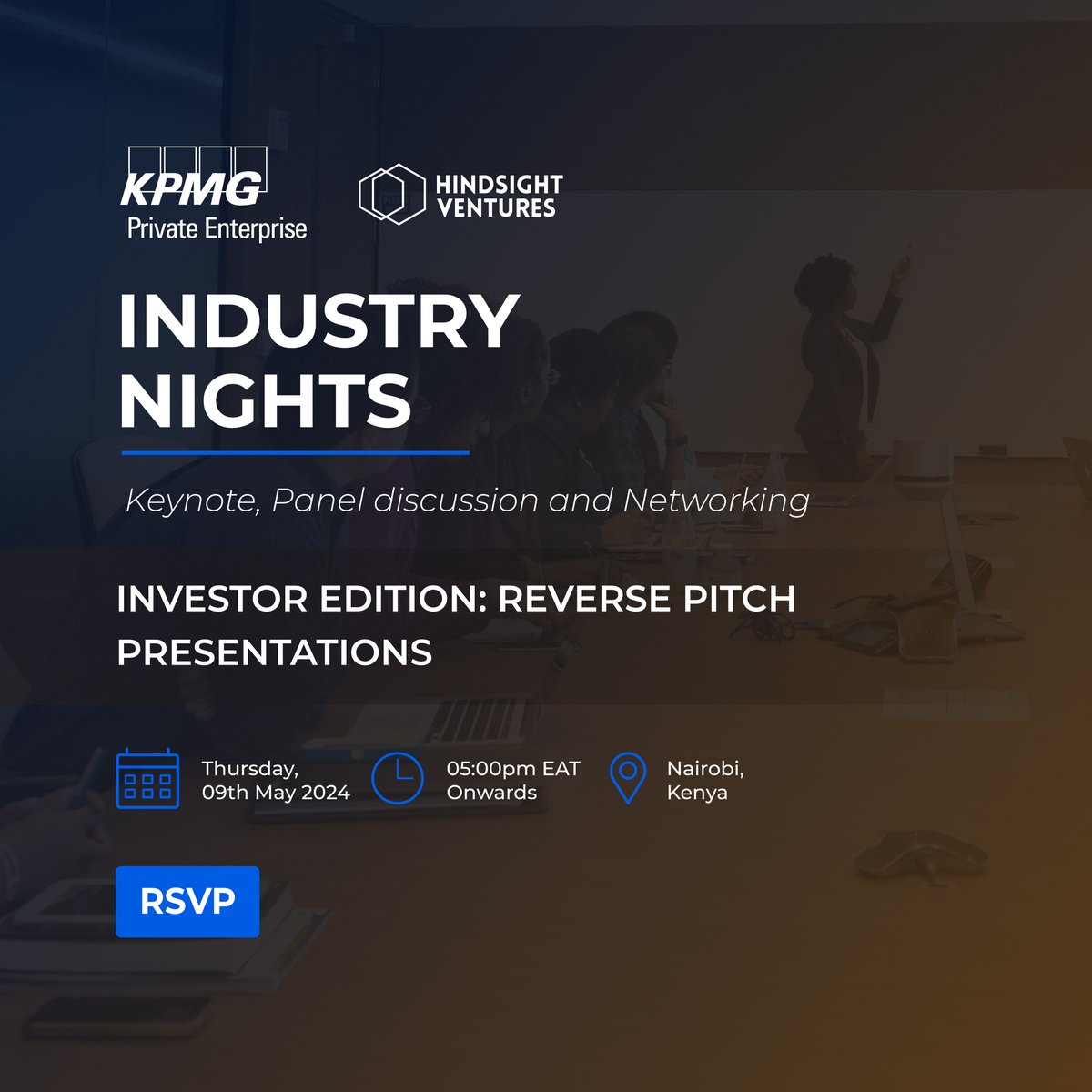 Join us for an unforgettable evening of connection and collaboration at our 10th edition of 'Industry Nights', in partnership with @KPMGEastAfrica – an event dedicated to fostering meaningful dialogue & collaboration across diverse sectors. RSVP HERE : forms.office.com/pages/response…