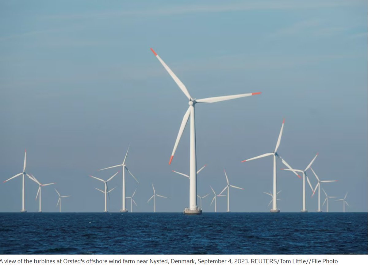 Denmark has launched its biggest offshore wind tender - of at least 10 gigawatts - sans subsidies

The windfarms are to be completed by 2030 so the country can meet its target of cutting carbon emissions by 70% from 1990 levels.