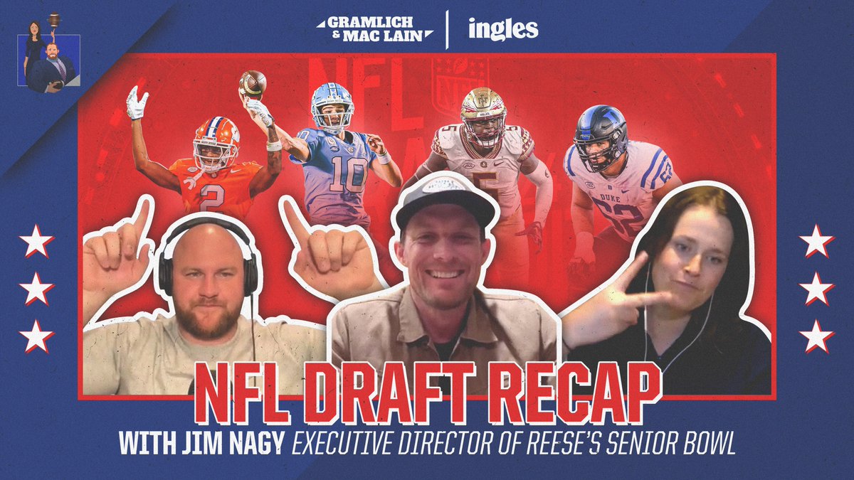 HERE WE GO!!! #NFLDraft recap with our guy @JimNagy_SB‼️ 📚 Draft/War room stories 🏈 Pick evaluations 🏆 Why you take a QB early youtu.be/EslL496_Mcc?si…