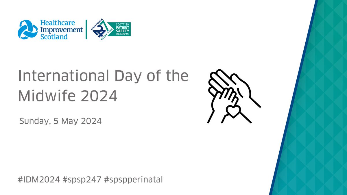 ✨International Day Of The Midwife 2024✨
On 5 May, we will be joining midwives, MSWs and maternity students in celebrating #IDM2024

#IDM2024
#spsp247
#spspperinatal