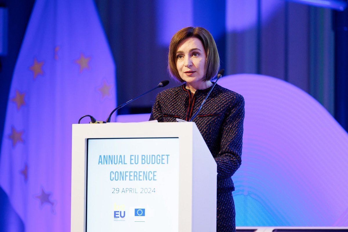 The EU needs a budget for peace, one that facilitates the Union's enlargement — that was my message at the Annual EU Budget Conference. Investing in peace through the EU budget is ultimately an investment in the prosperity of all European nations.