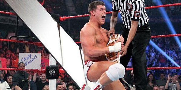 12 Years Ago Today At Extreme Rules 2012 @CodyRhodes Defeats @PaulWight To Win The #ICTitle In A Tables Match