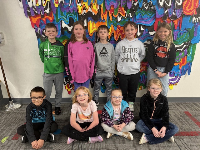 Congratulations to North Elementary's 2nd-grade Warriors of the Week and Artists of the Week!