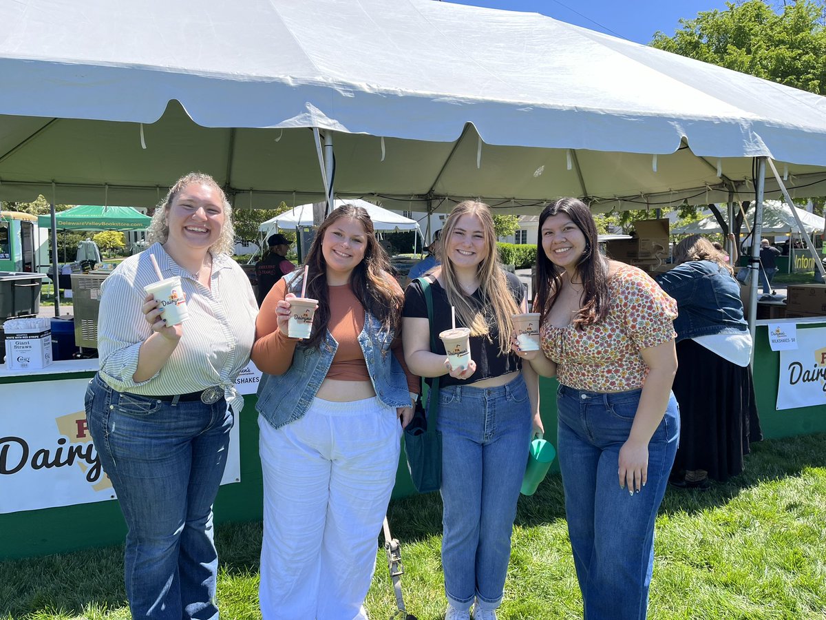 🤗 About last weekend… We had a blast at @DelVal’s annual A-Day event.