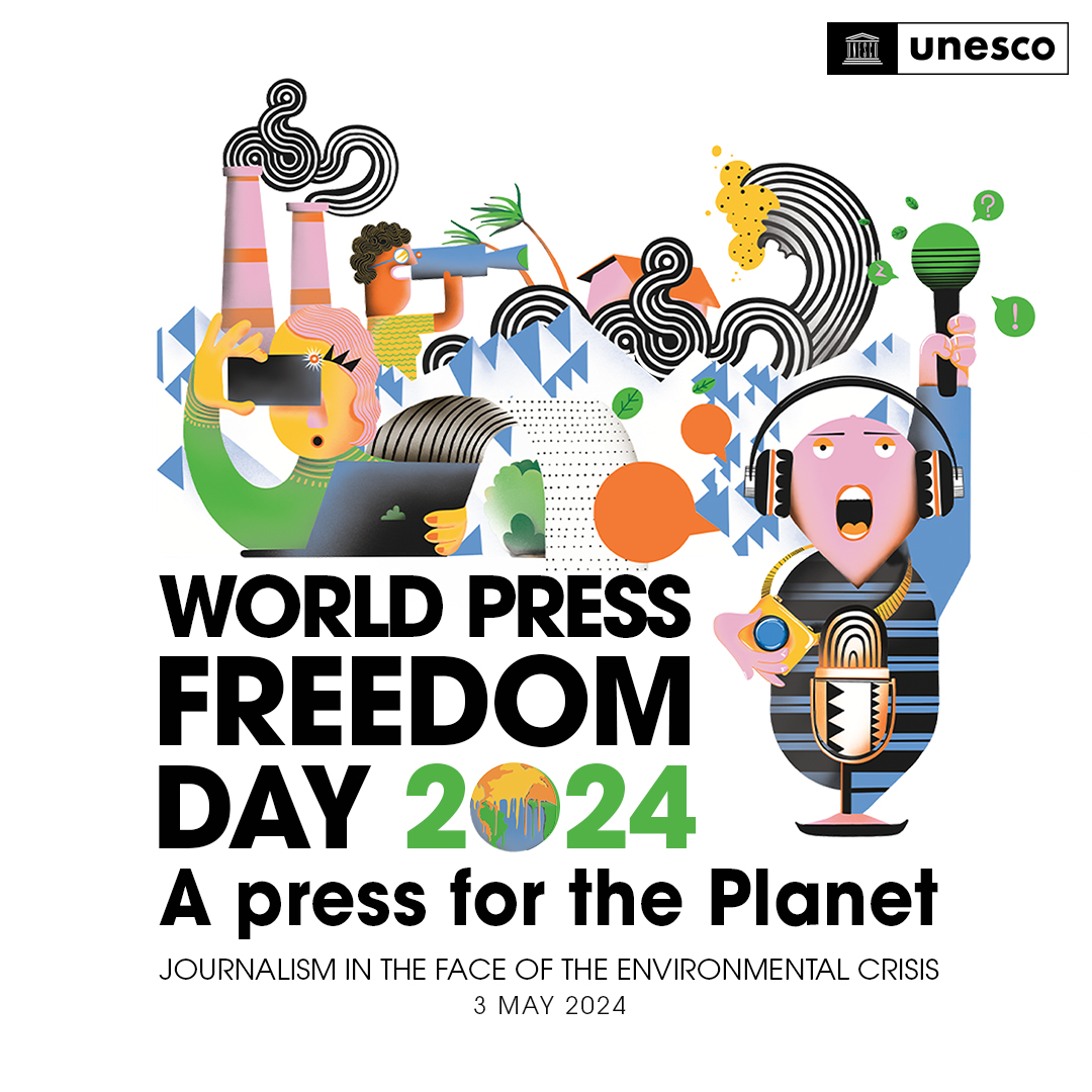 On #WorldPressFreedomDay we appreciate independent journalists reporting on our planet's environmental challenges and advocating for sustainable solutions. Press freedom is vital for a greener and more resilient world. 
#LatviaUNSC #TogetherForPeaceAndResilience