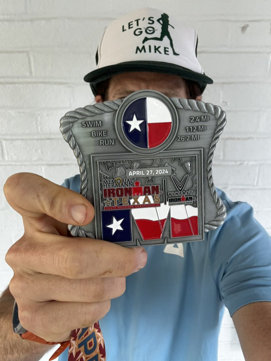 Happy #medalmonday Still so stoked to have finished @ironmantri Texas this past weekend. Excited to recover and get back to training. Happy Monday everyone. Anyone do something exciting this weekend too? #running #trailrunning #relentless #triathlon #ironman
