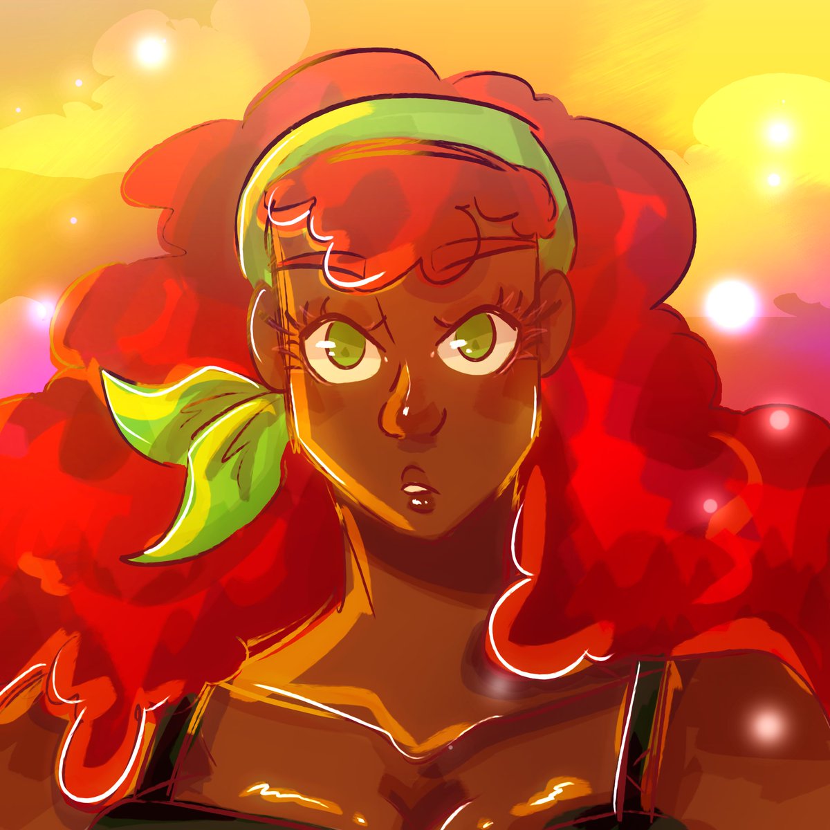 TuTuTuen's tweet photo. a golden blaze 💛❤️💚

#artph #wotv #wotvffbe #lilyth #warofthevisions https://t.co/DQzUjsng5Y