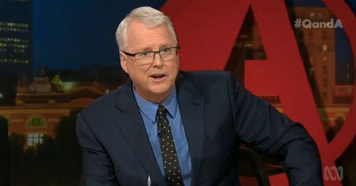 All I am hearing is rhetoric. No solutions. Politicans useless and out of their depth. Let's get experts on the panel. Bridget promoting masculinity. Only @TraceyLeeHolmes @Waysidepastor speaking truth 
Also bring back Tony Jones #QandA