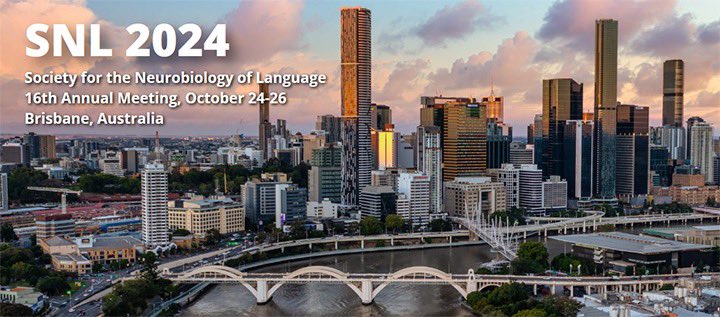 Symposium submissions for the 2024 @jneurolang meeting in Brisbane are now open. The deadline to submit is May 3! Symposium proposals should target topics that are likely to be of broad interest to SNL members and to influence the direction of science in our community.