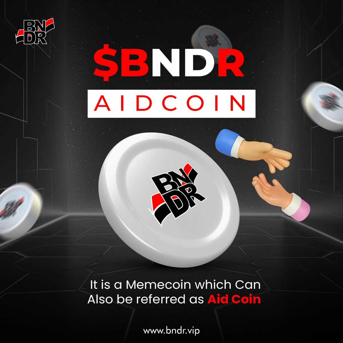 🚀 Join the revolution with $BNDR Aidcoin!

 the meme coin with a heart! 💖 Fueling positivity and making a difference one transaction at a time. Get in on the action and spread the love! 

Visit: bndr.vip/?utm_source=Co…

#BNDR #AidCoin #CryptoForGood #BNDRCoin #Memecoin2024…