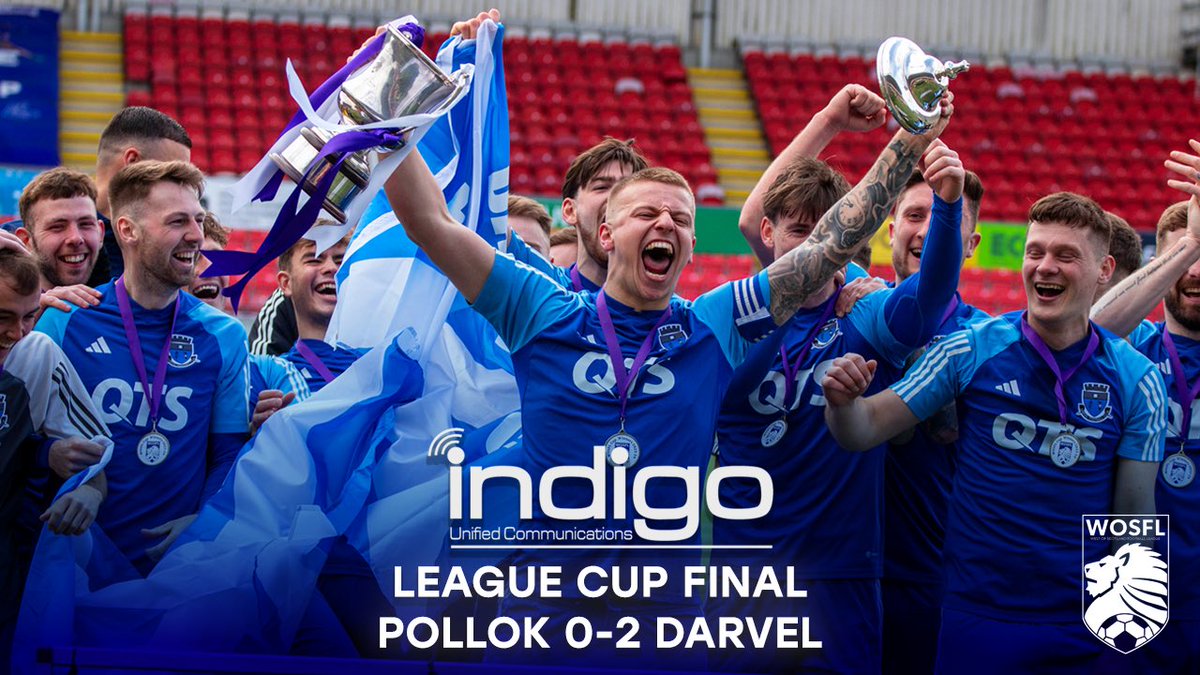 📺Highlights from yesterday’s @IndigoUnifiedUK League Cup final will be available on the WOSFL YouTube channel from 7pm this evening! @pollokfc 0️⃣-2️⃣ @darvelfc You can watch the video here👇 youtu.be/F31QWRQmIr4?si…