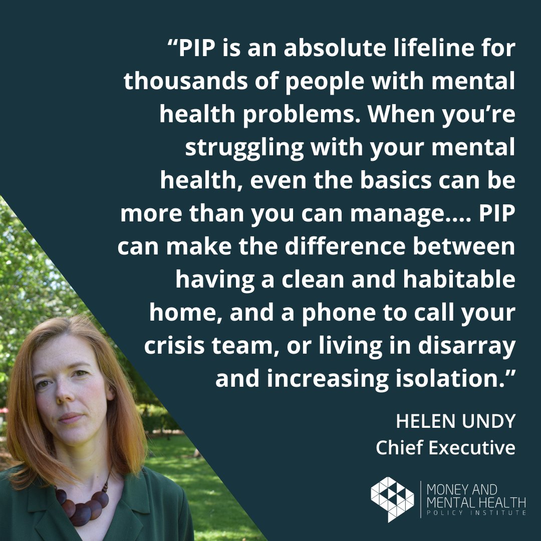 We respond to new government consultation on PIP. “The government is right to recognise that the number of people claiming PIP for mental health reasons is increasing. But the way to solve that isn’t to take away vital support.” Response 👉 bit.ly/3UhxFqg @helen_undy