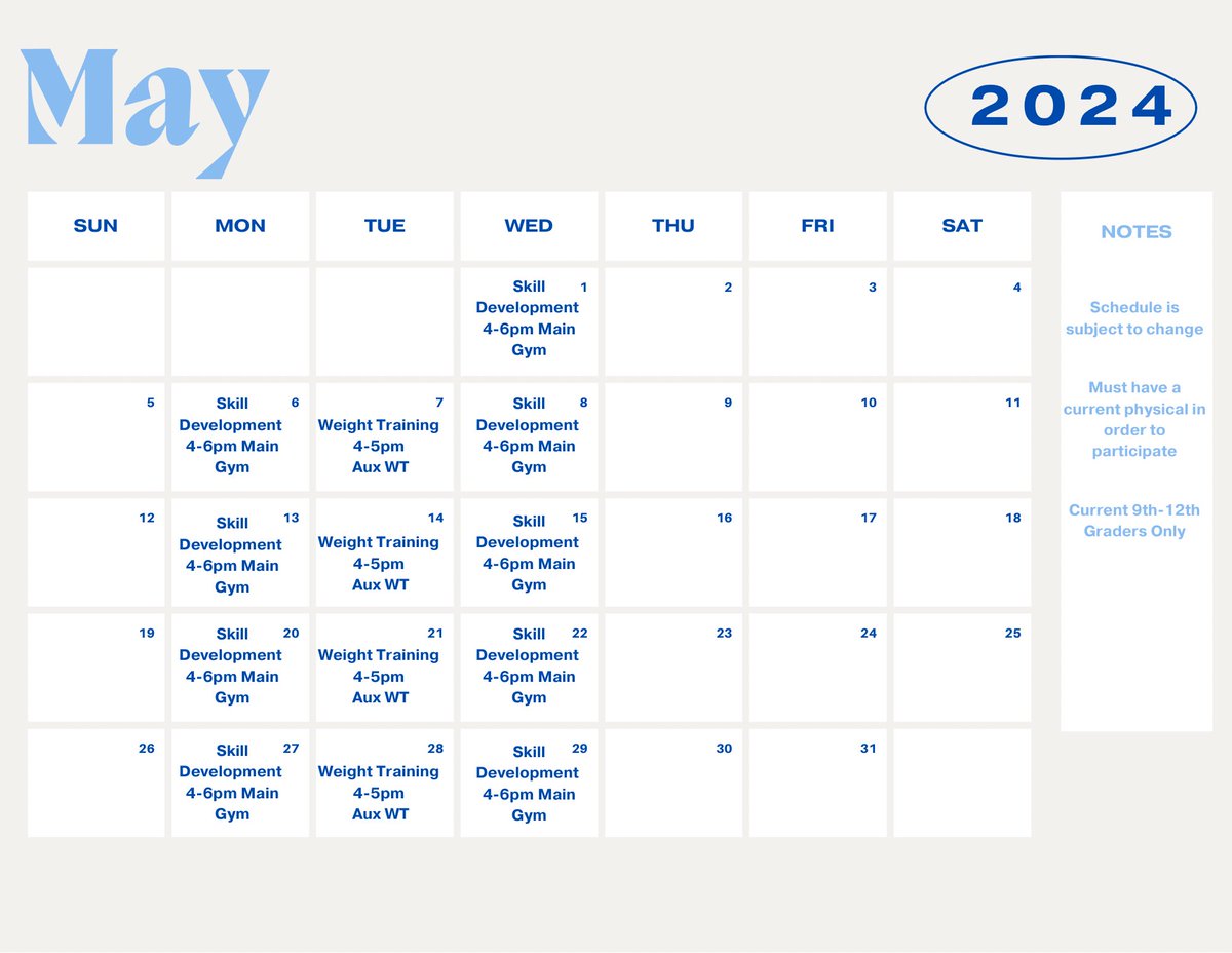 UPVBALL's tweet image. Off Season Schedule Update- May 2024. Rising Freshman and New Students, interesting meeting coming soon! Check back for updates.