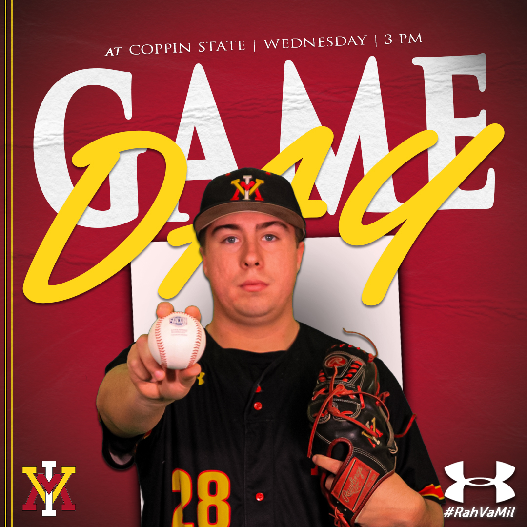 𝐌𝐈𝐃𝐖𝐄𝐄𝐊 𝐂𝐋𝐀𝐒𝐇

🆚 Coppin State
🕒 3 p.m.
📊 tinyurl.com/y28bgc6a

#RahVaMil #VMIBaseCo #SoConBSB #NCAABaseball