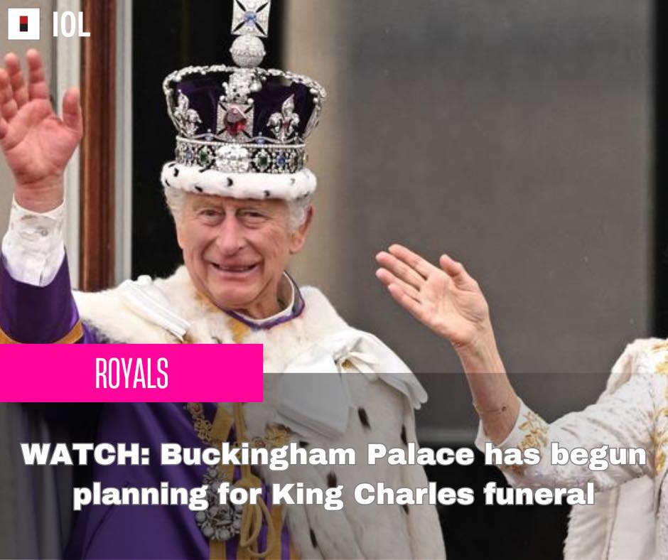 Preparations for King Charles' funeral are underway at Buckingham Palace amid reports of his declining health.
#kingcharles #buckinghampalace 
iol.co.za/entertainment/…
